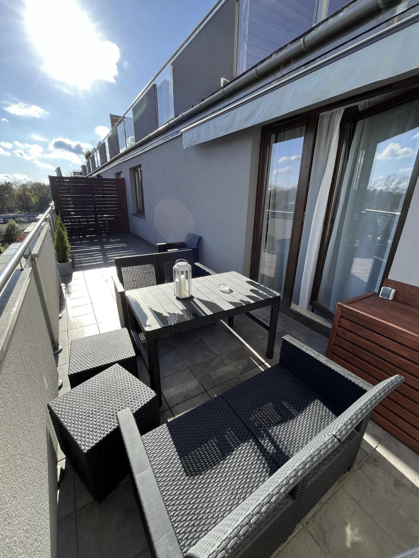 Apartmán Apartament Z Tarasem Oraz Podziemnym Parkingiem Krakov Exteriér fotografie